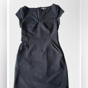 Gap pinstripe black dress size 4